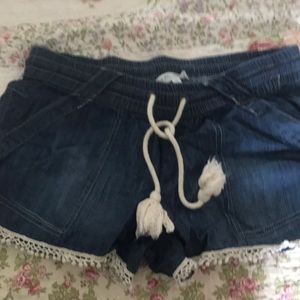 Jean shorts